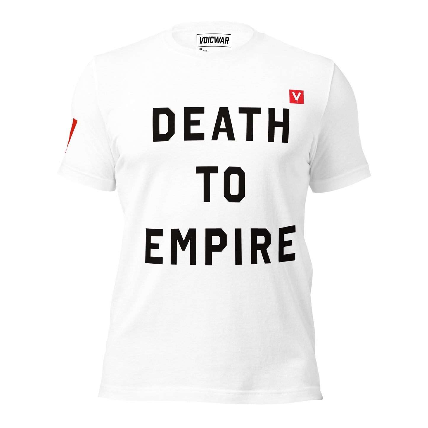 Death to Empire anti-imperialism protest t-shirt — VOICWAR