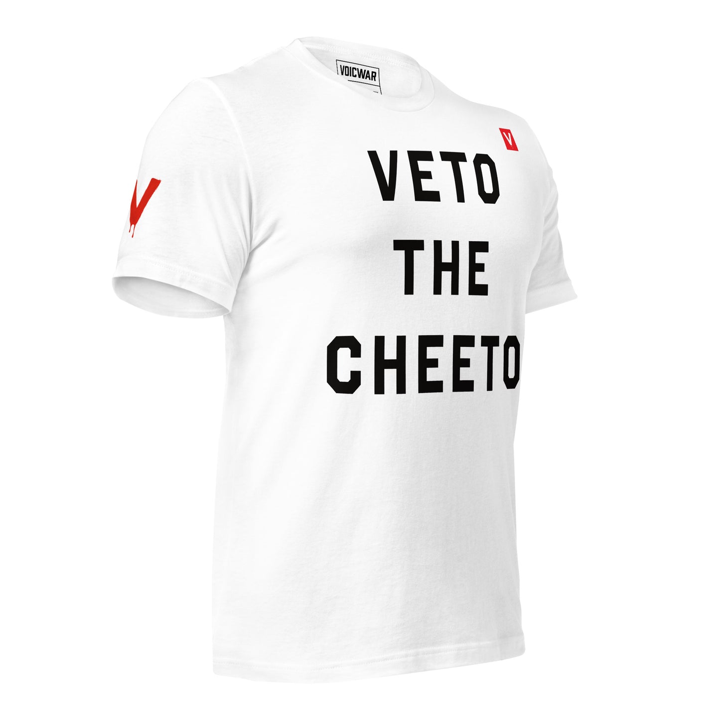 Veto The Cheeto anti-Trump political humor protest t-shirt — VOICWAR