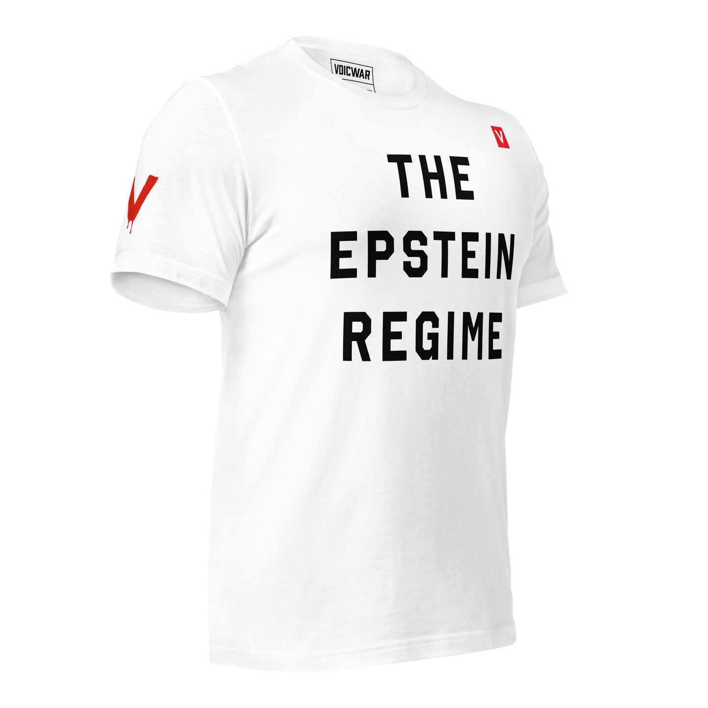 Epstein Regime elite accountability protest t-shirt — VOICWAR