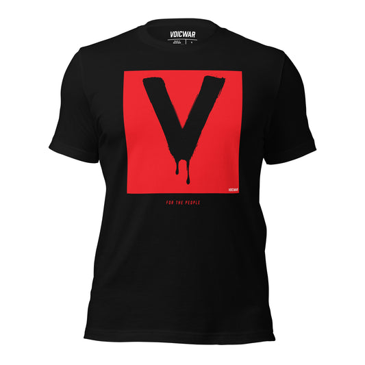 V-Drip For The People democratic values protest t-shirt — VOICWAR
