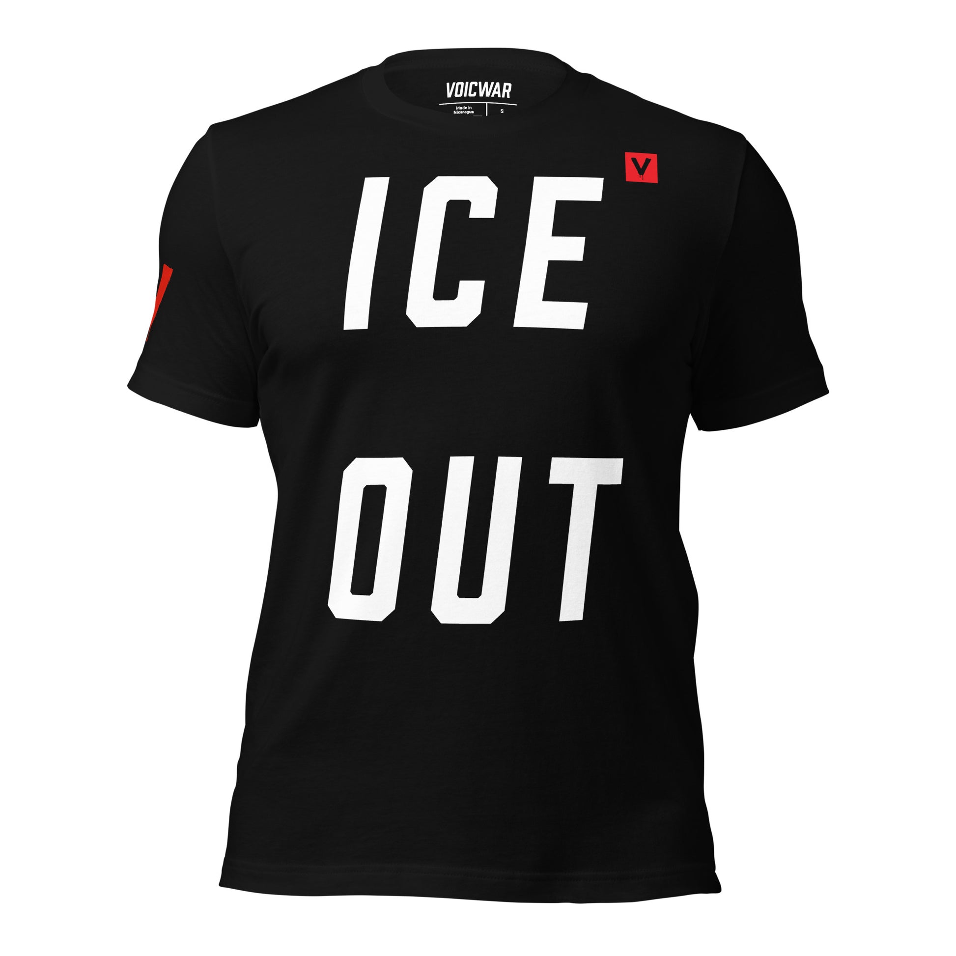 ICE OUT abolish ICE protest t-shirt — VOICWAR