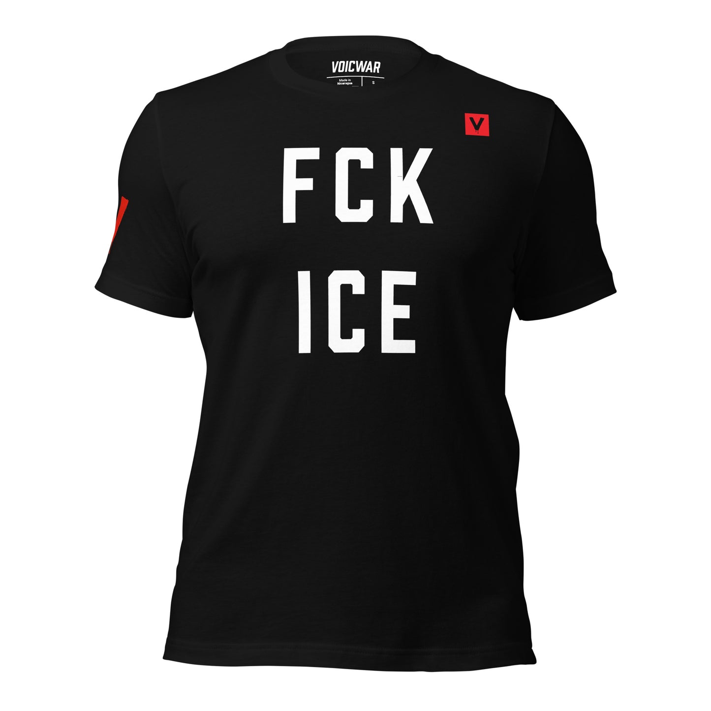 FCK ICE anti-ICE immigration rights protest t-shirt — VOICWAR