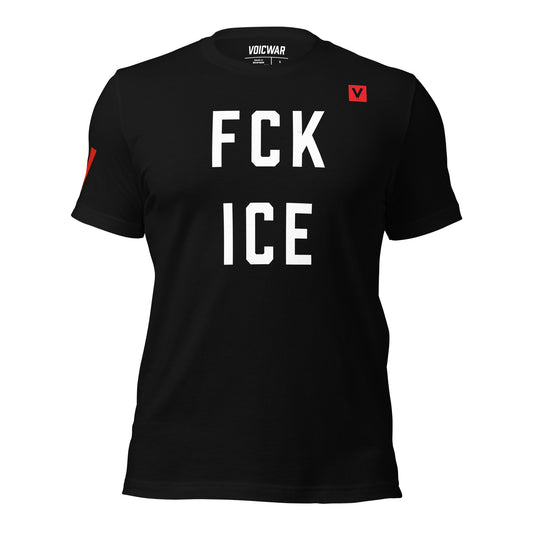 FCK ICE anti-ICE immigration rights protest t-shirt — VOICWAR