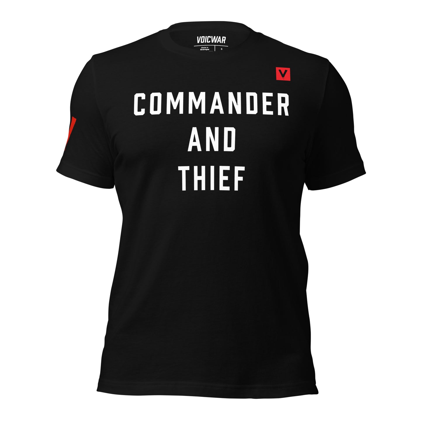 Commander and Thief anti-corruption political protest t-shirt — VOICWAR