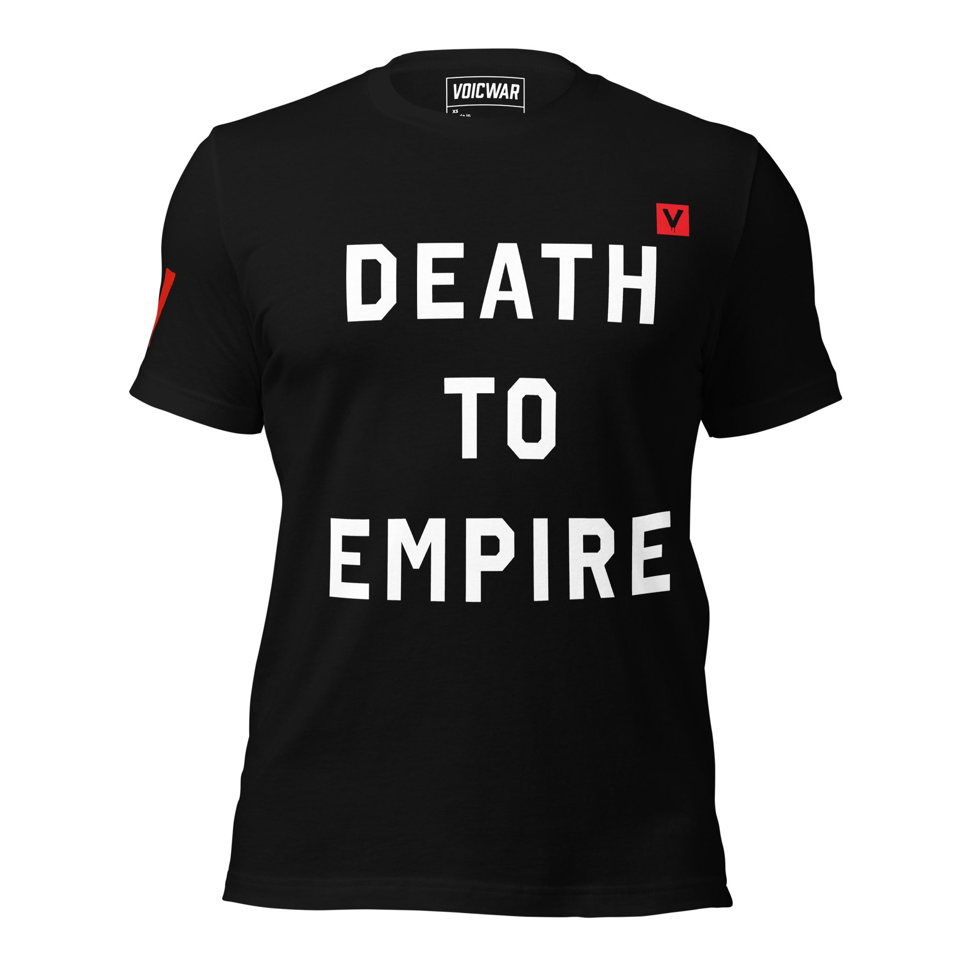 Death to Empire anti-imperialism protest t-shirt — VOICWAR