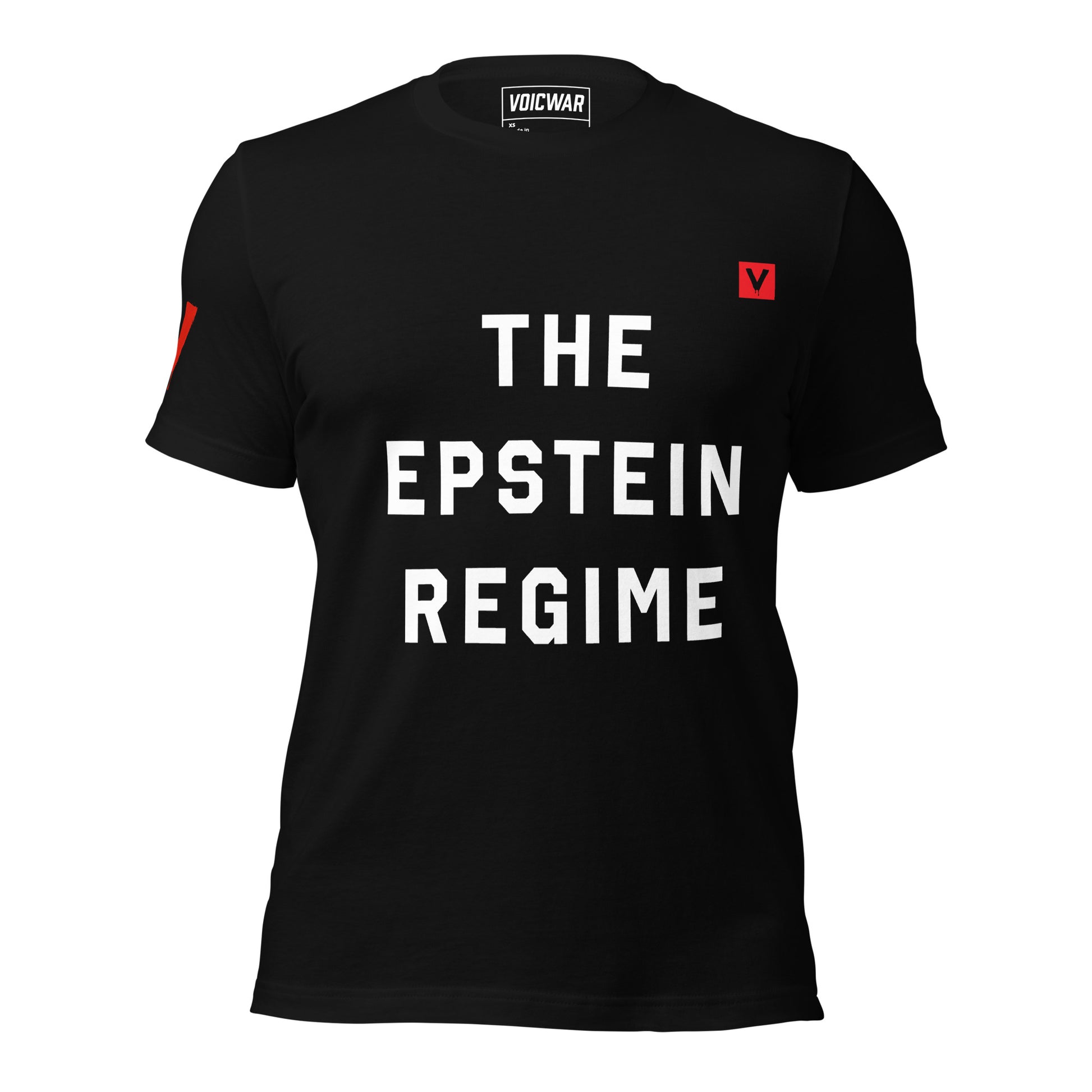 Epstein Regime elite accountability protest t-shirt — VOICWAR