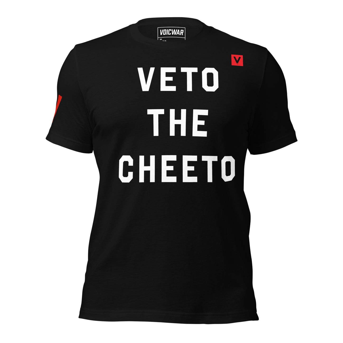 Veto The Cheeto anti-Trump political humor protest t-shirt — VOICWAR