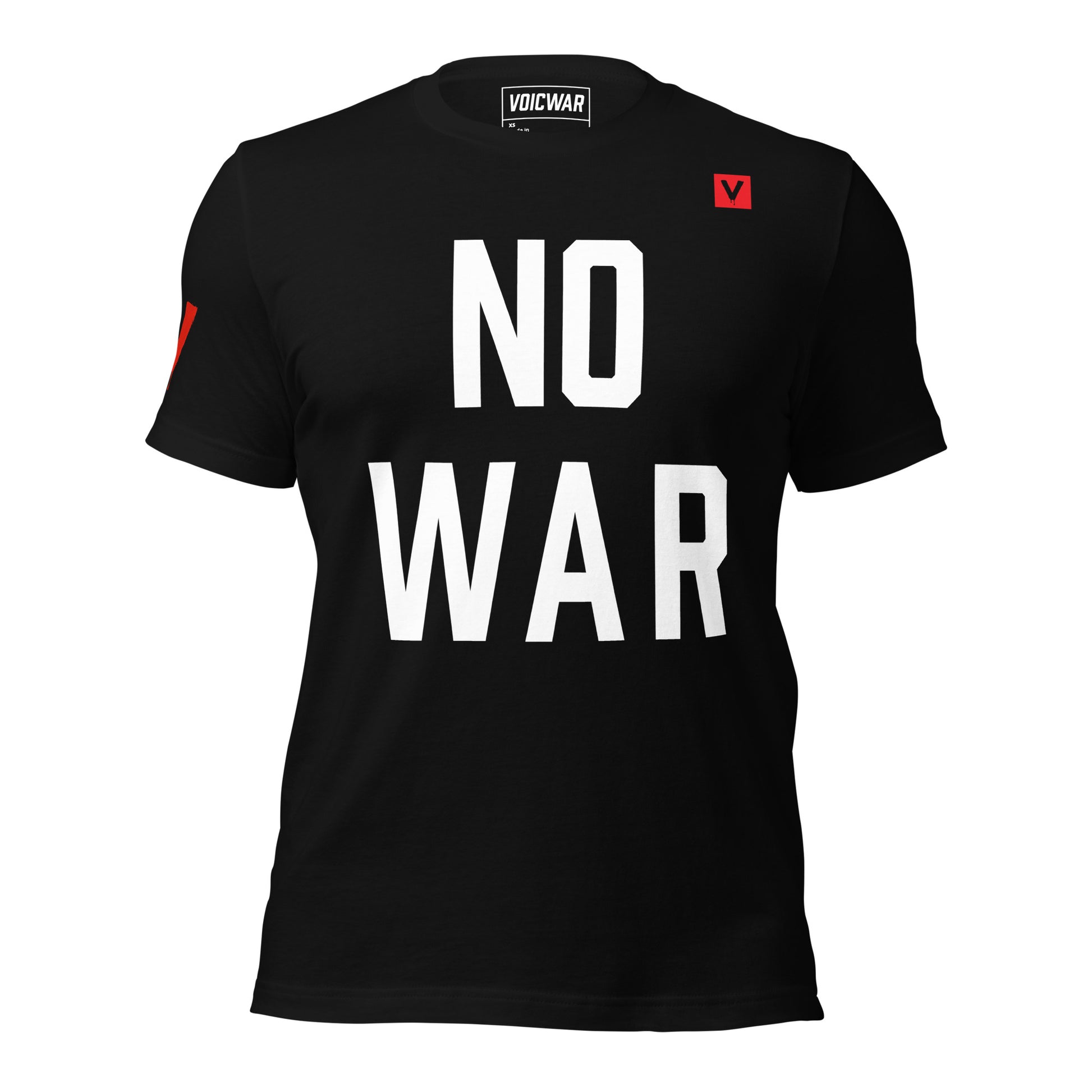 No War anti-war peace advocacy protest t-shirt — VOICWAR