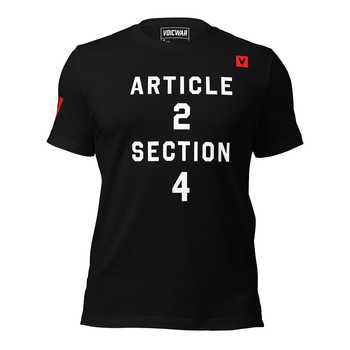 Article 2 Section 4 impeachment clause constitutional protest t-shirt — VOICWAR
