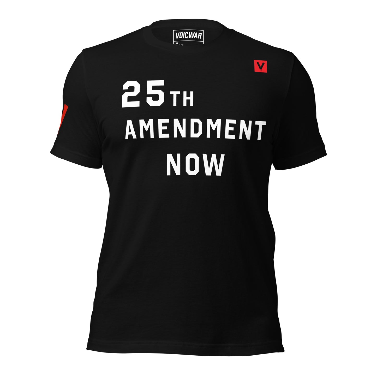 25th Amendment Now presidential fitness protest t-shirt — VOICWAR
