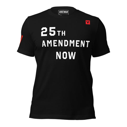 25th Amendment Now presidential fitness protest t-shirt — VOICWAR