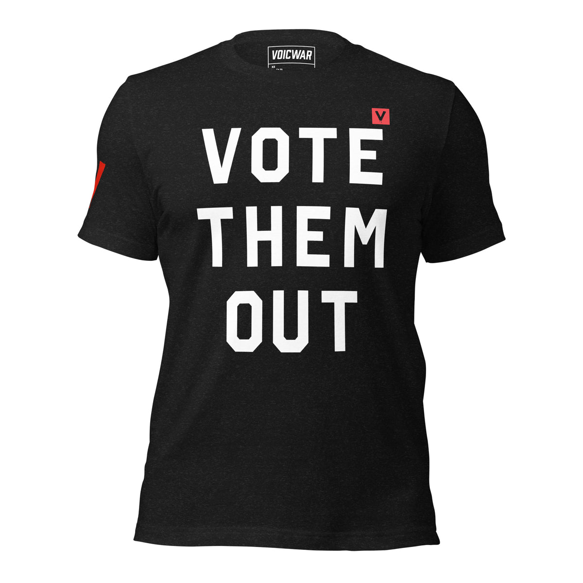Vote Them Out anti-incumbent election protest t-shirt by VOICWAR