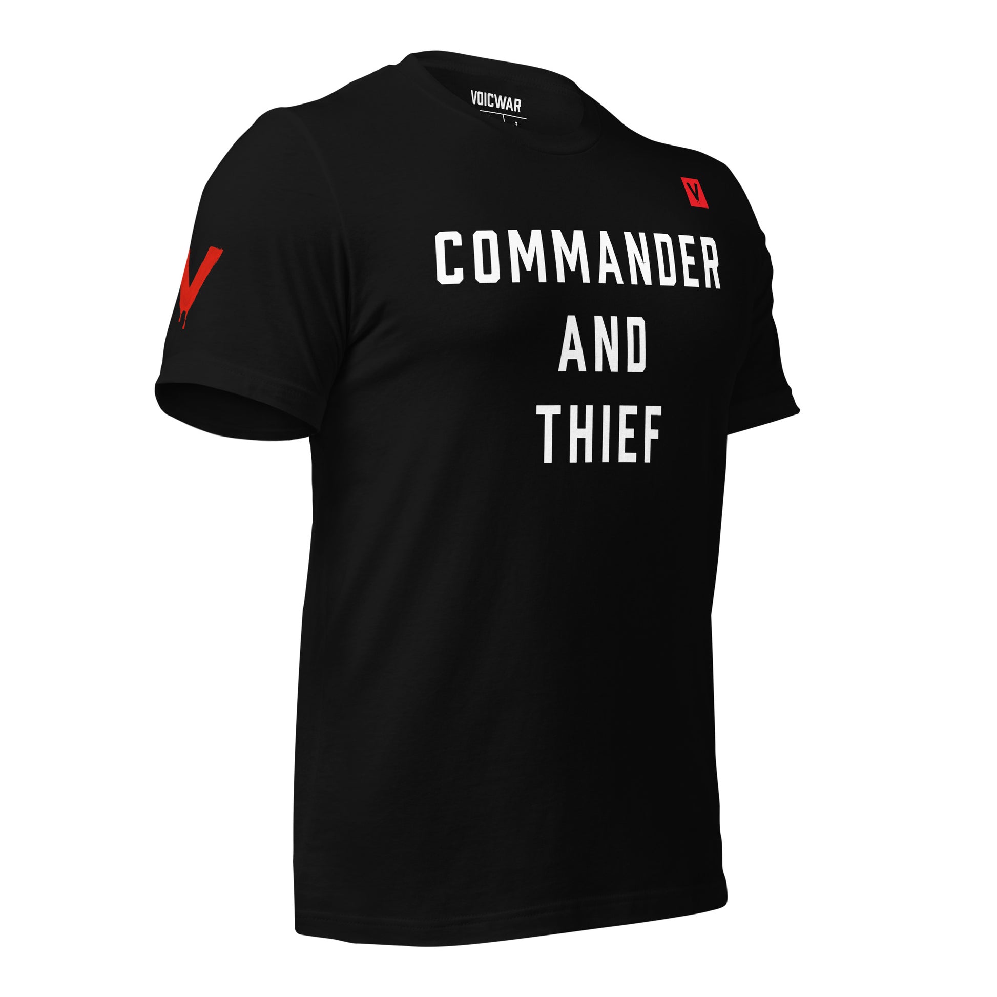 Commander and Thief anti-corruption political protest t-shirt — VOICWAR
