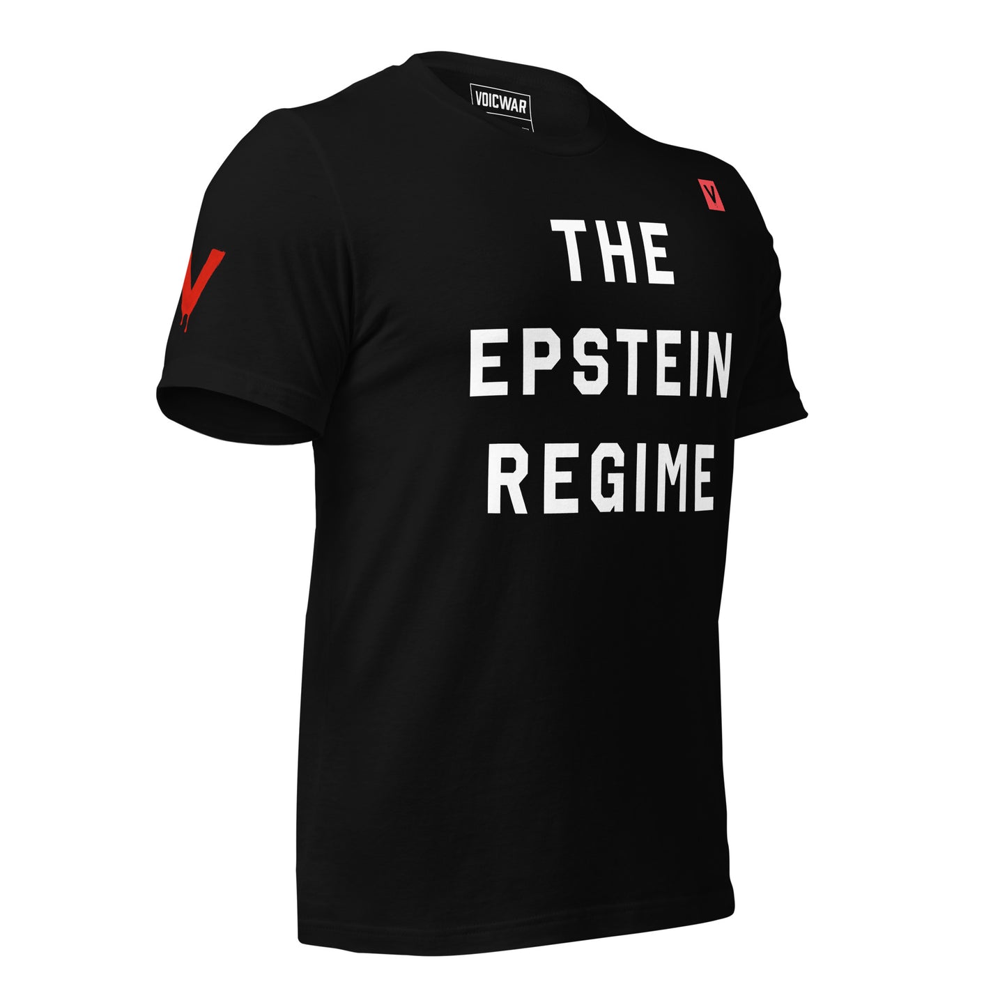 Epstein Regime elite accountability protest t-shirt — VOICWAR