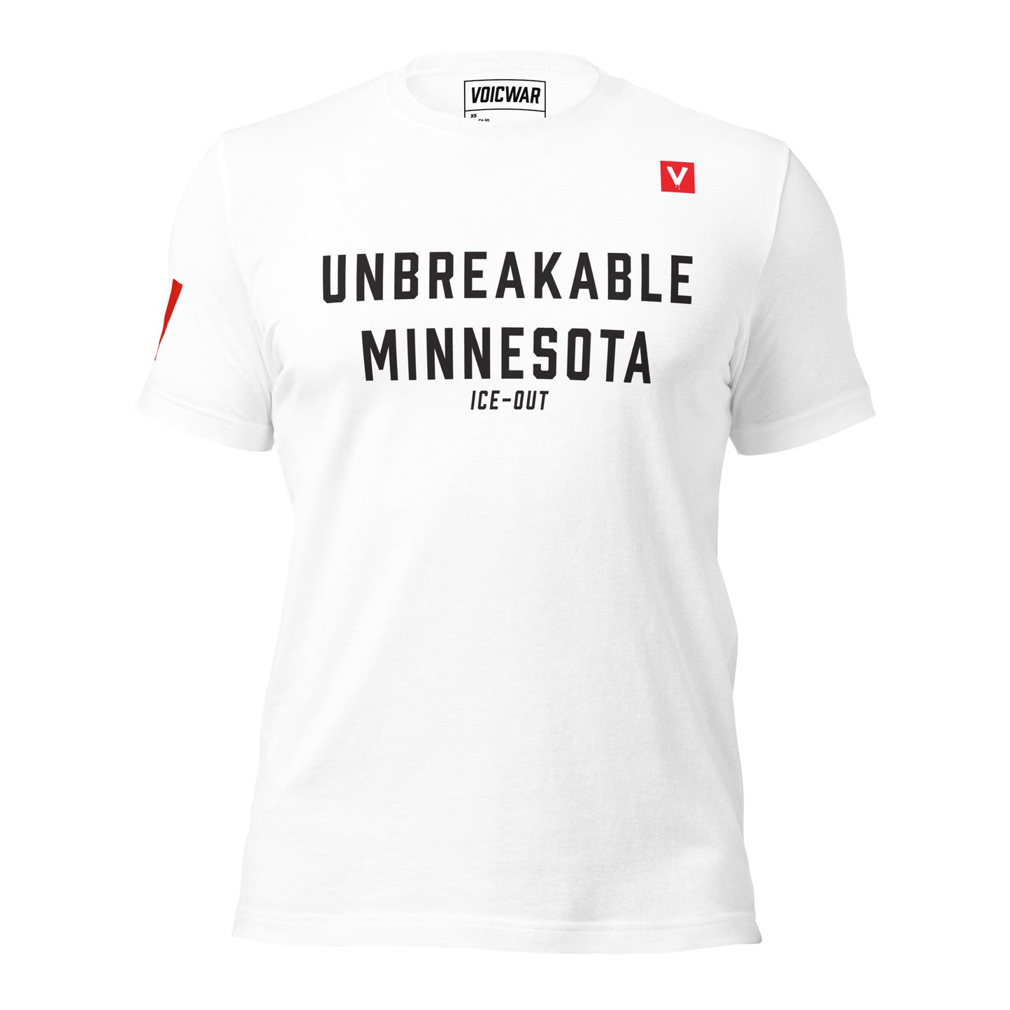 Unbreakable Minnesota state pride resistance protest t-shirt — VOICWAR
