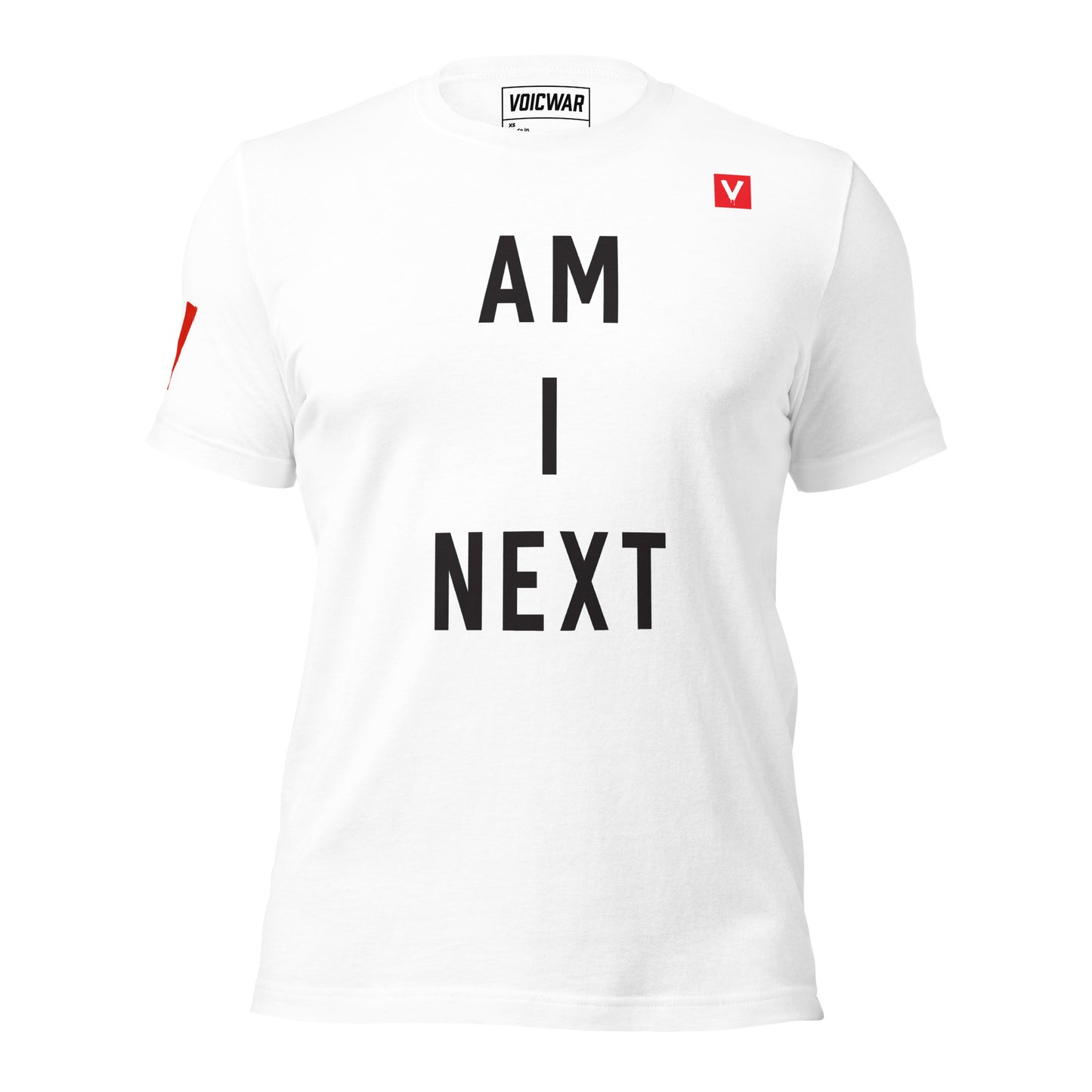 Am I Next civil rights fear solidarity protest t-shirt — VOICWAR