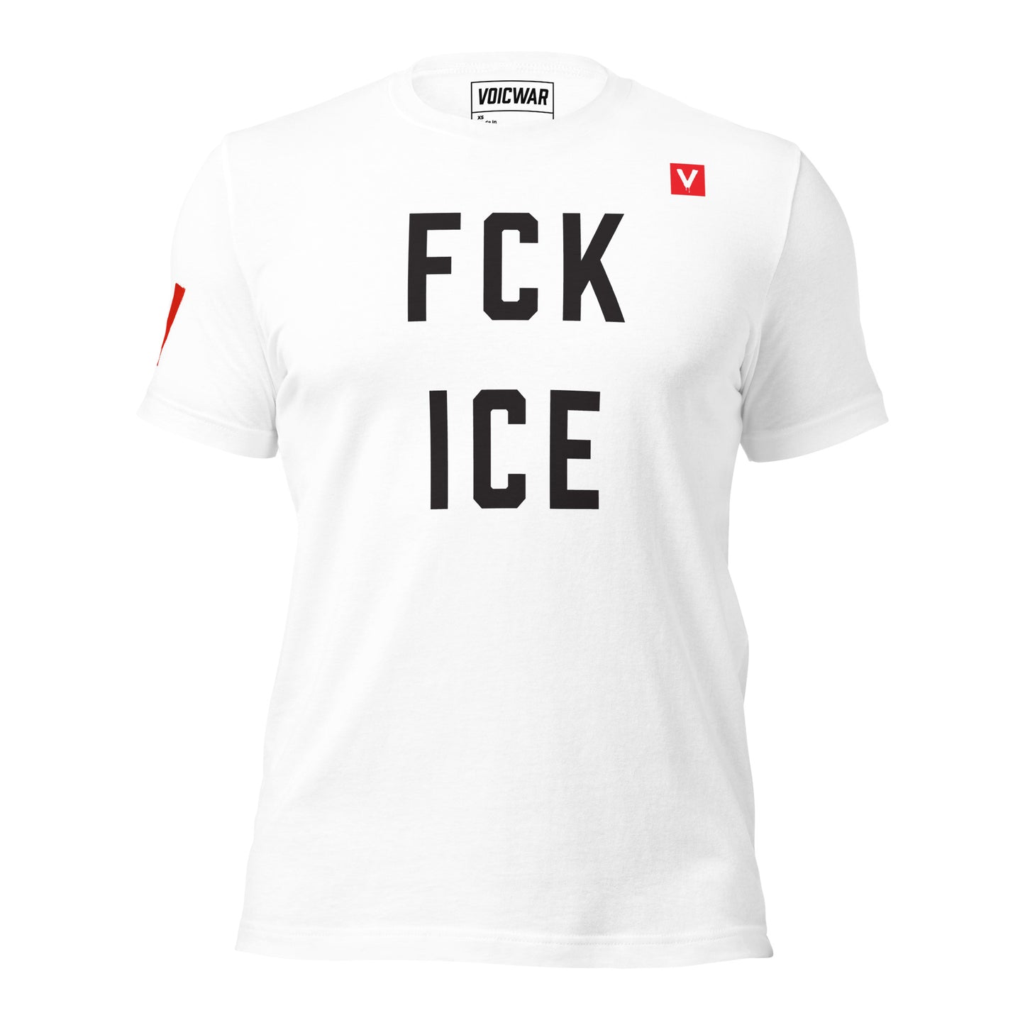 FCK ICE anti-ICE immigration rights protest t-shirt — VOICWAR