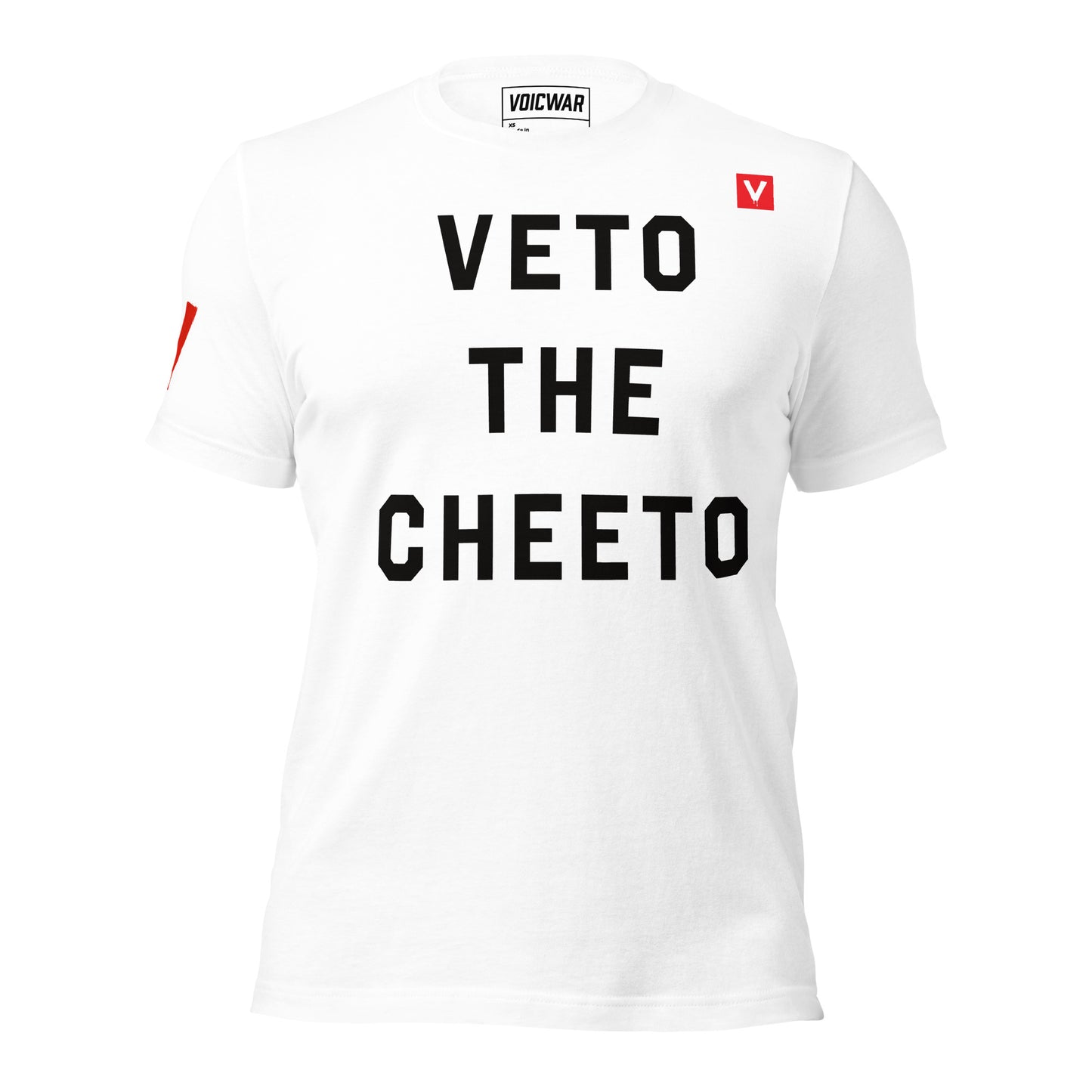 Veto The Cheeto anti-Trump political humor protest t-shirt — VOICWAR
