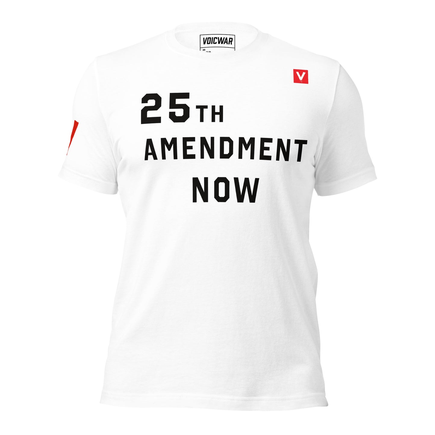 25th Amendment Now presidential fitness protest t-shirt — VOICWAR