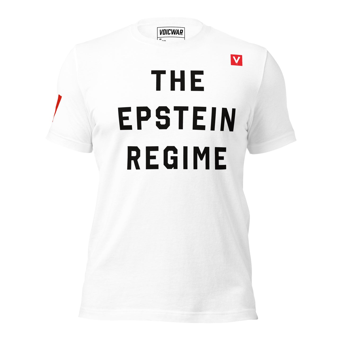 Epstein Regime elite accountability protest t-shirt — VOICWAR