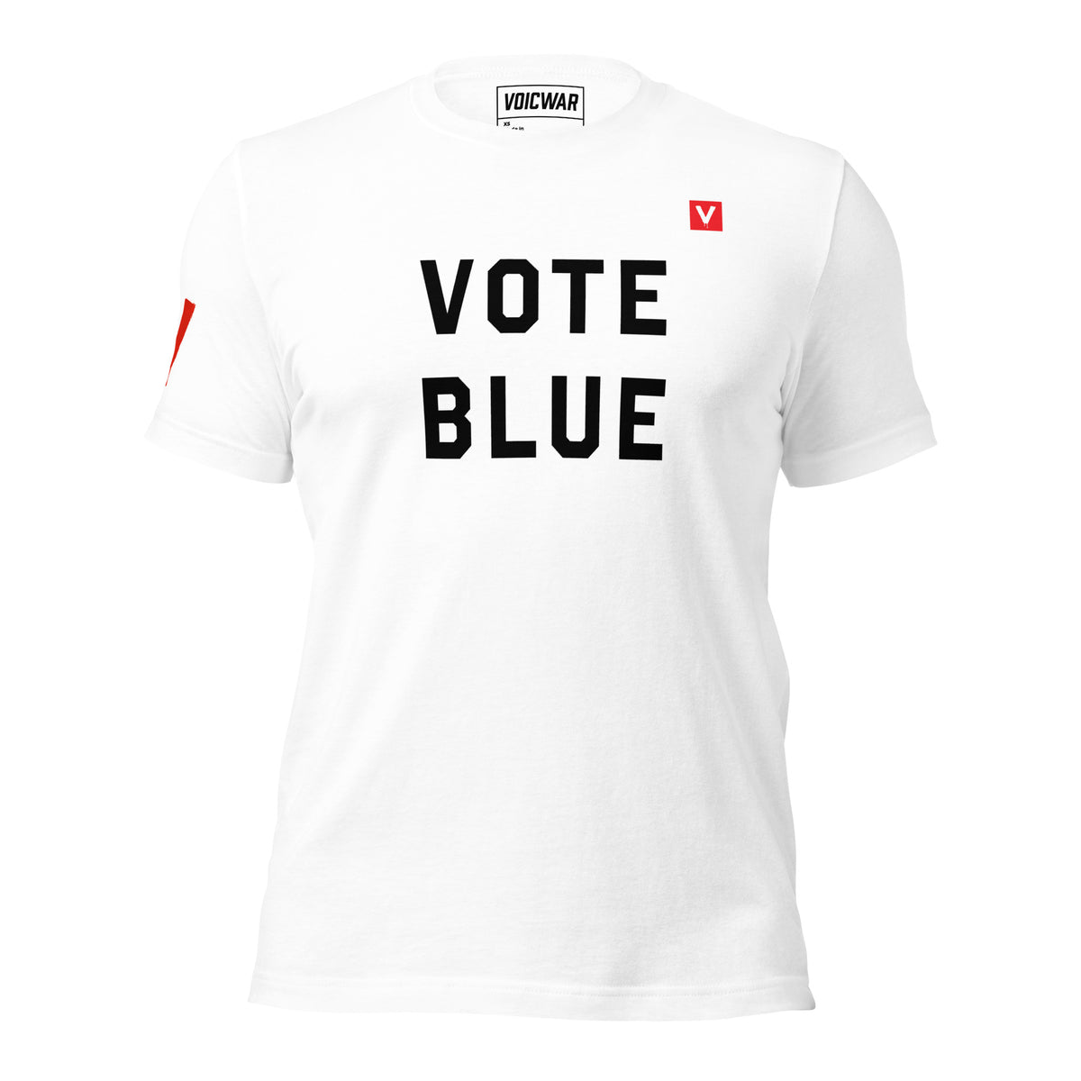 Vote Blue Democratic voter protest t-shirt by VOICWAR