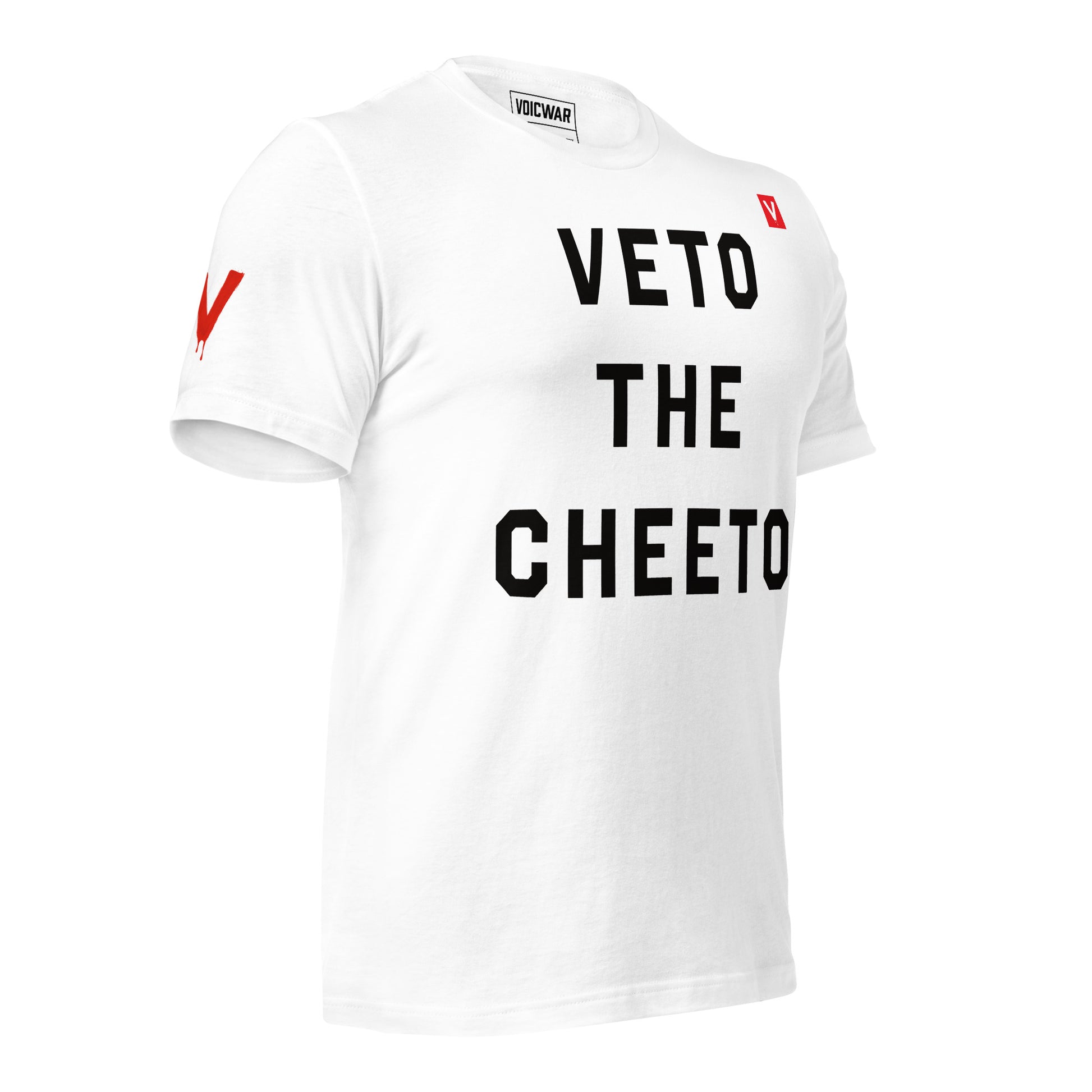 Veto The Cheeto anti-Trump political humor protest t-shirt — VOICWAR