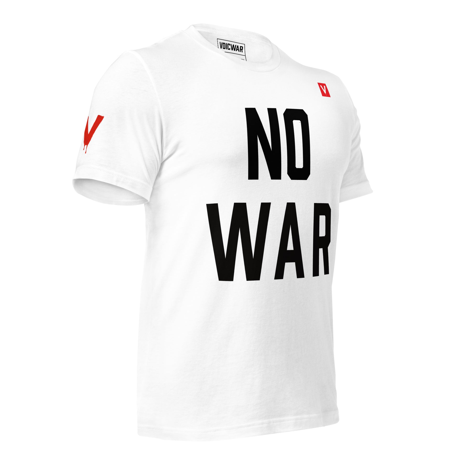 No War anti-war peace advocacy protest t-shirt — VOICWAR