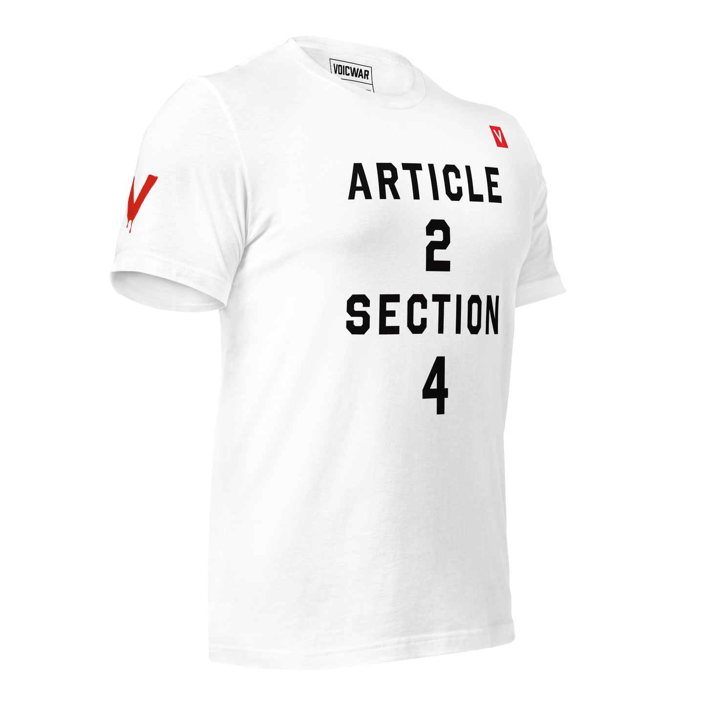 Article 2 Section 4 impeachment clause constitutional protest t-shirt — VOICWAR