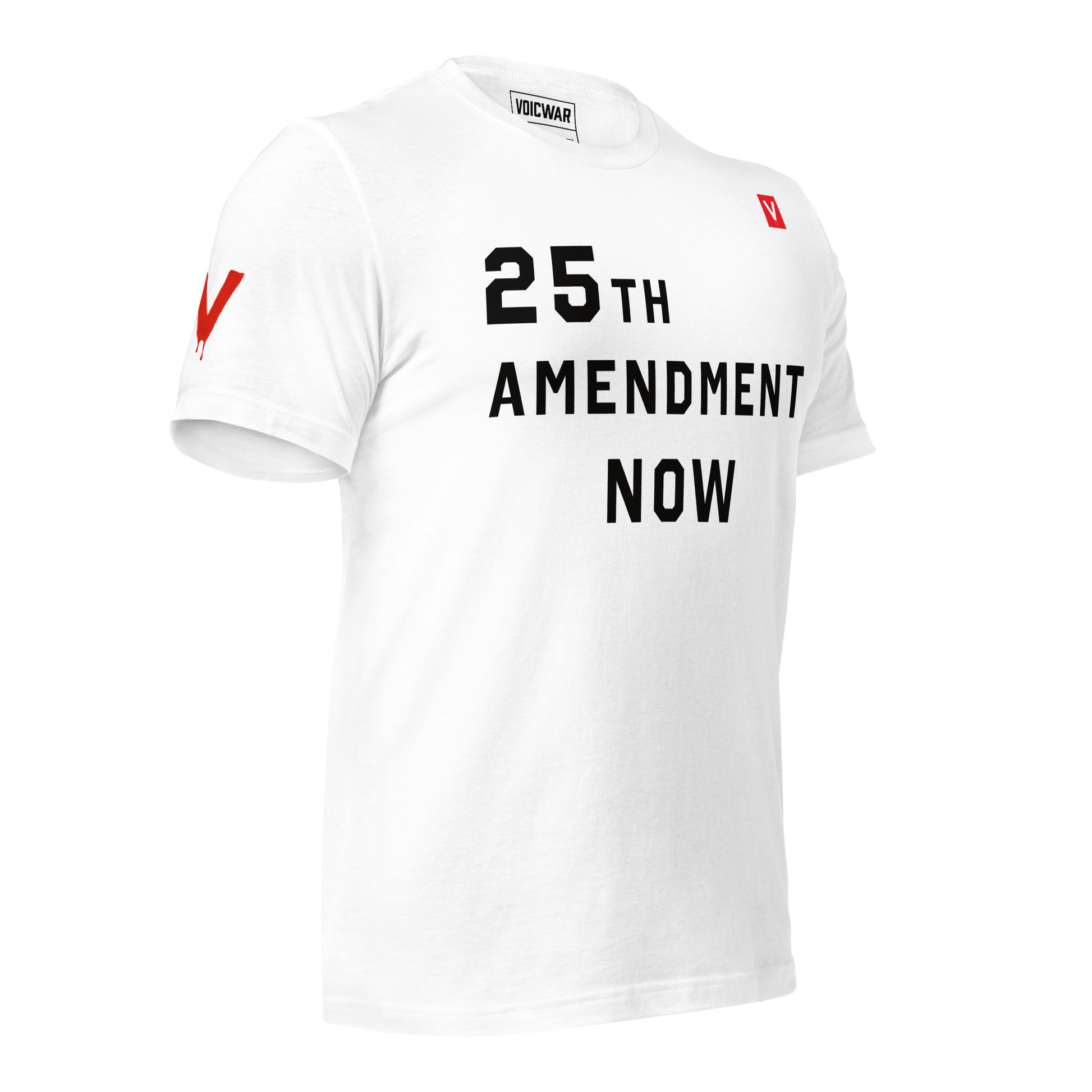 25th Amendment Now presidential fitness protest t-shirt — VOICWAR