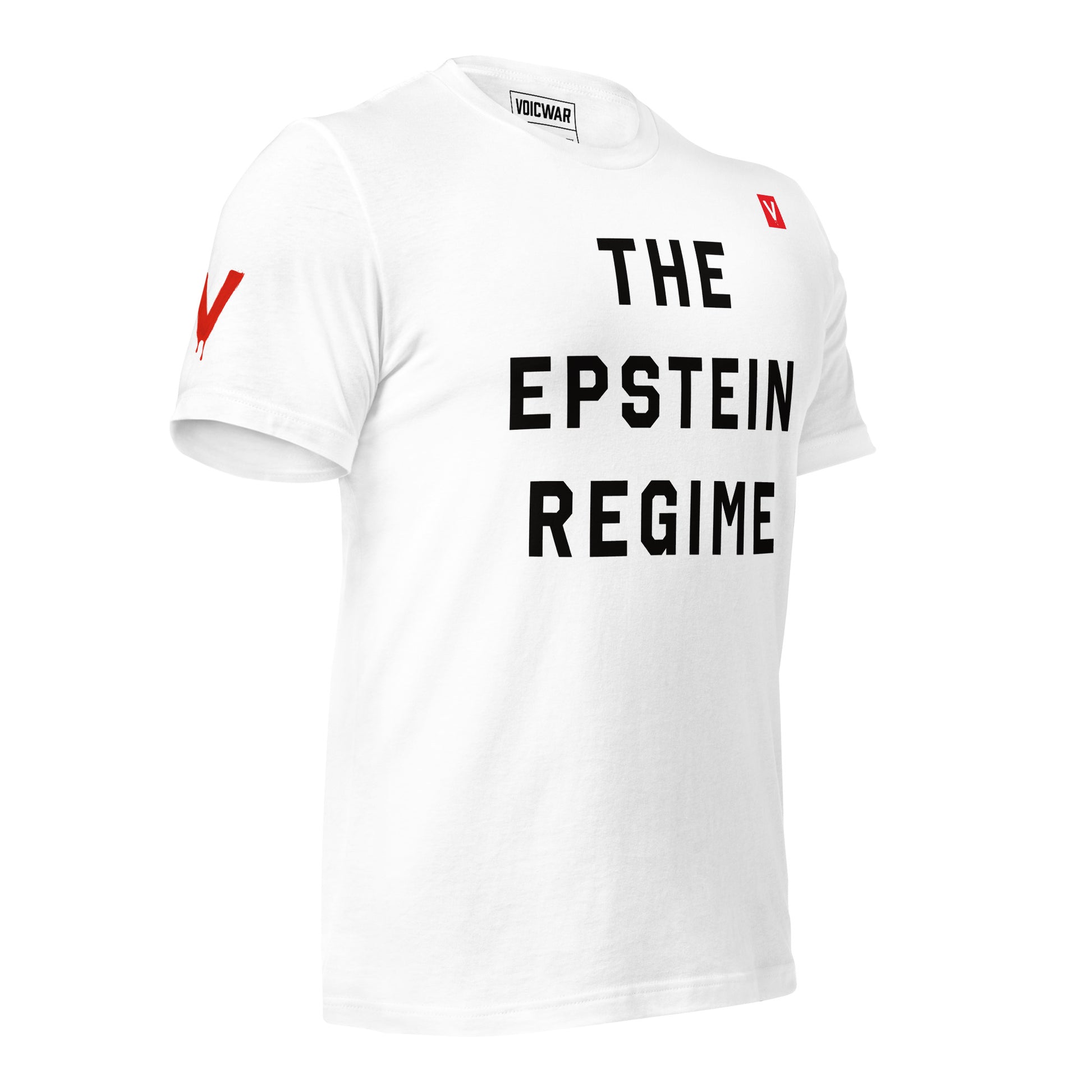 Epstein Regime elite accountability protest t-shirt — VOICWAR