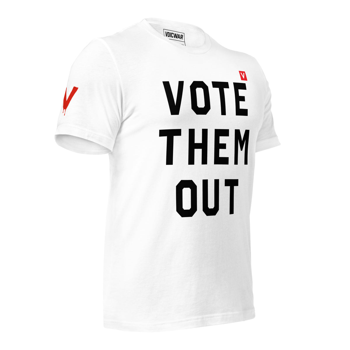 Vote Them Out anti-incumbent election protest t-shirt by VOICWAR